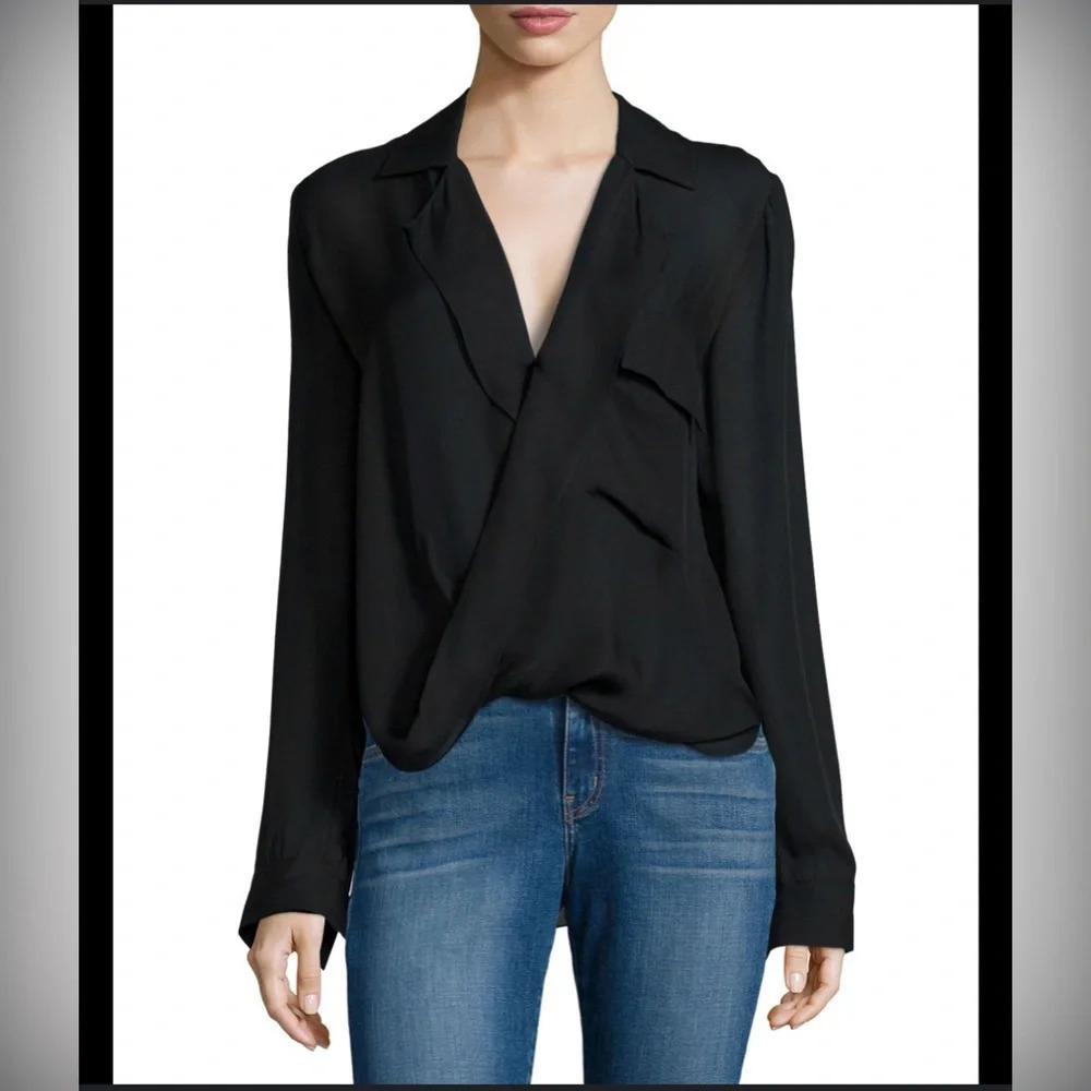 L'Agence
Lola Cross-Front Silk size xs